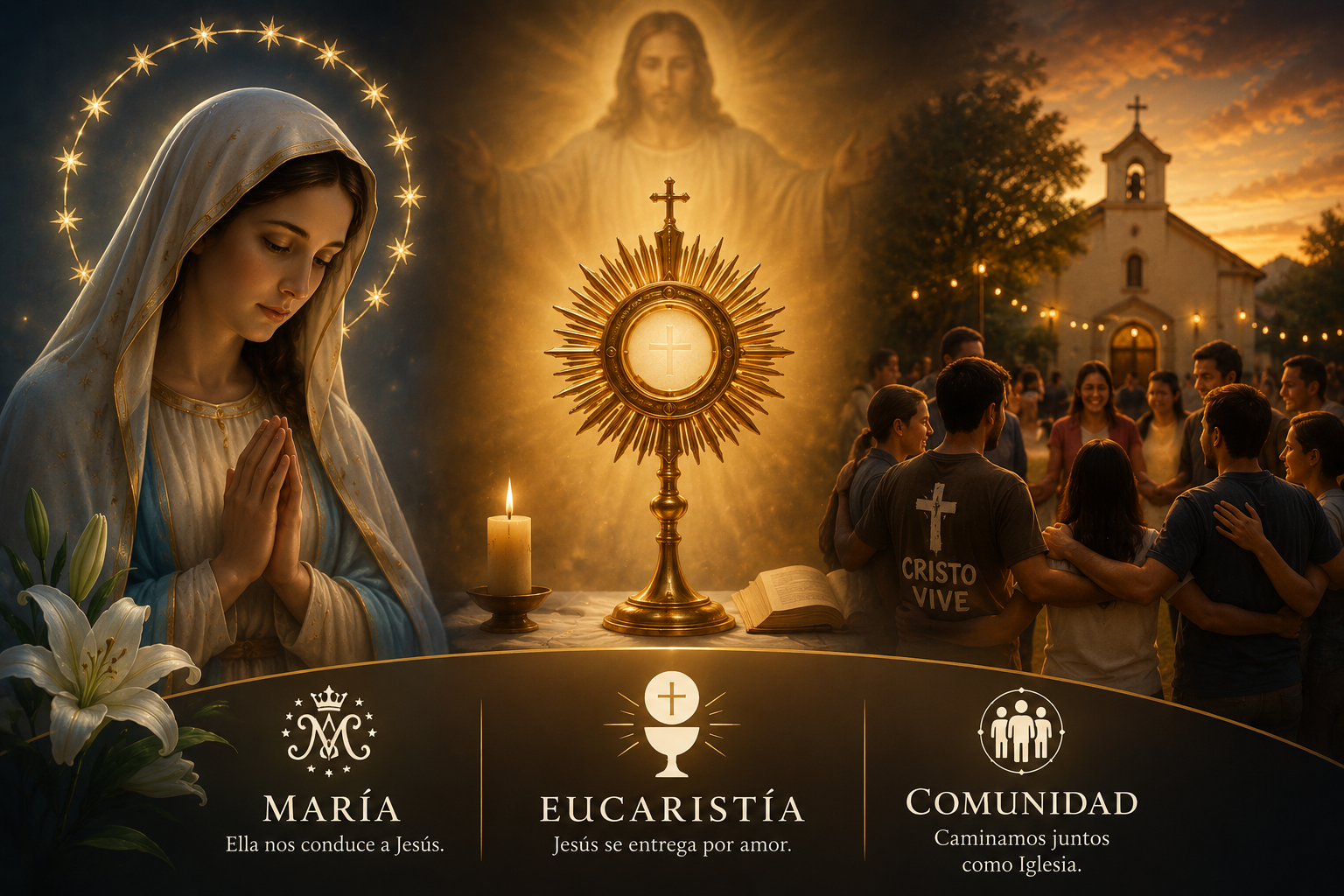 Eucaristía, María y Comunidad